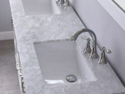 Столешница в ванную из мрамора (СBМ013)