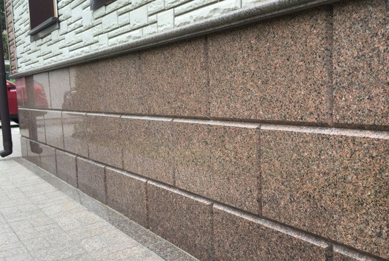 Плитка из гранита для цоколя (ПГ014)