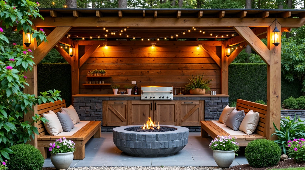 зона барбекю 2 дизайн зоны барбекю на даче
