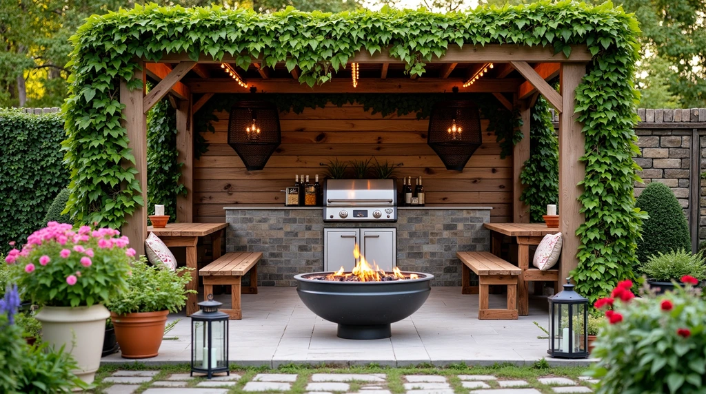 зона барбекю идеи для зоны барбекю