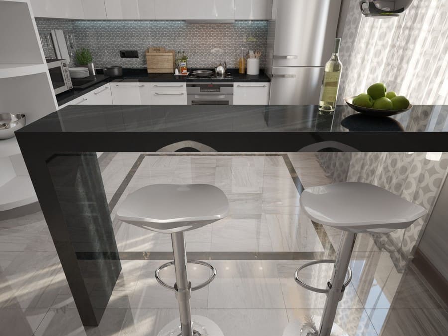 каменная барная стойка